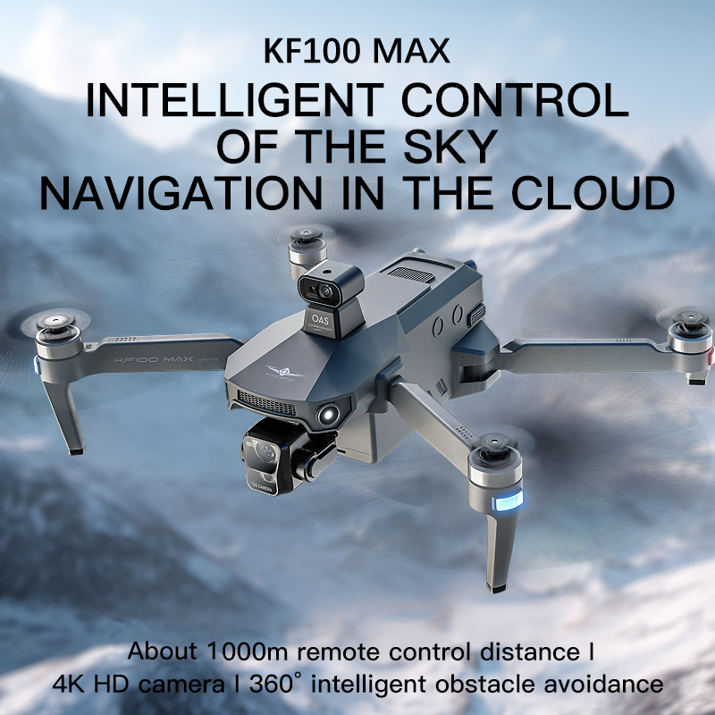 KF100 MAX GPS Drone 4K Camera  - đánh giá và giá Drone Gimbal