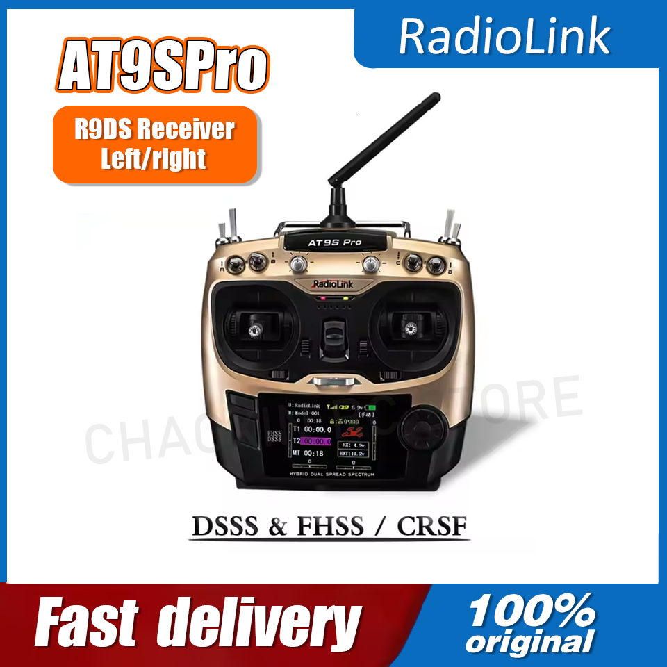 Radiolink AT9SPro 12CH 2.4G DS - đánh giá và giá Drone Battery