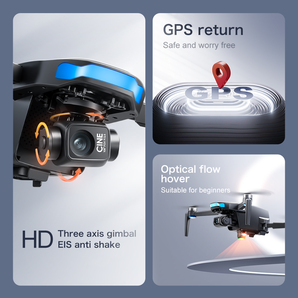 Original S-X1 GPS Drone 8KHD p - đánh giá và giá Drone Gps Mount