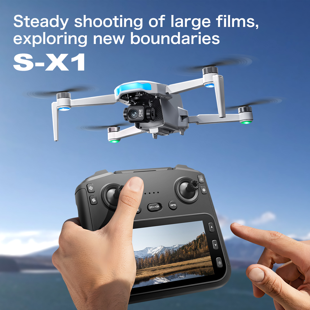 Original S-X1 GPS Drone 8KHD p - đánh giá và giá Drone Gps Mount