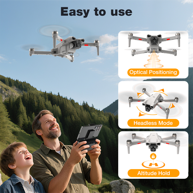 NEW Hot L017 Pro Drone Brushle - đánh giá và giá Drone Gps Mount